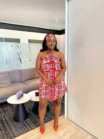 Short Backless dress