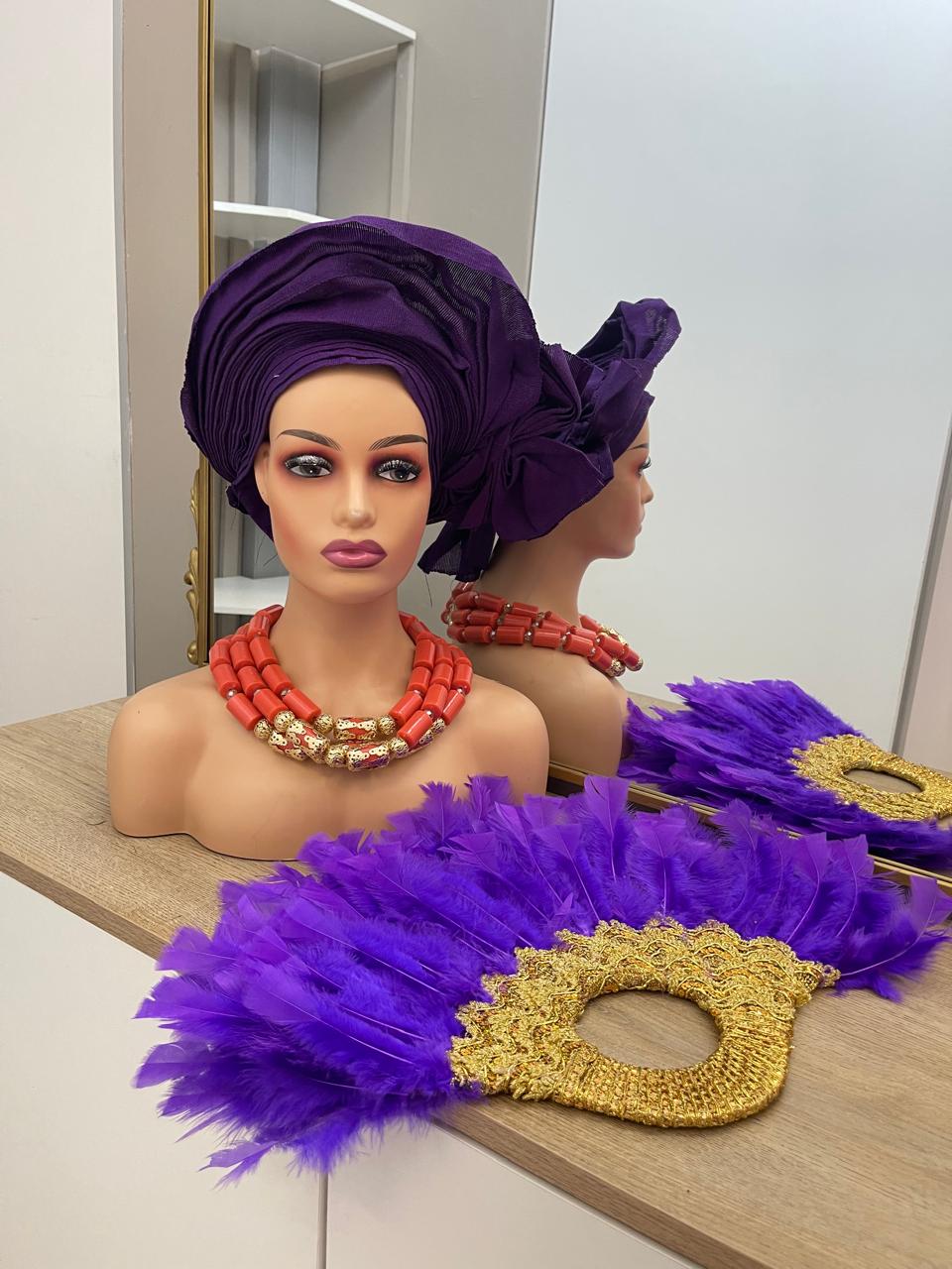 Gele West Africa Hat